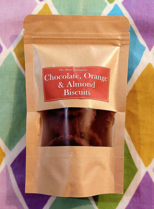 Chocolate, Orange & Almond Biscuits